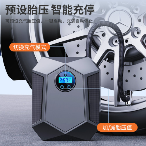 車用充氣泵電動智能數顯輪胎打氣泵可攜式打氣機打氣泵高壓泵 車用充氣泵電動智能數顯輪胎打氣泵可攜式打氣機打氣泵高壓泵