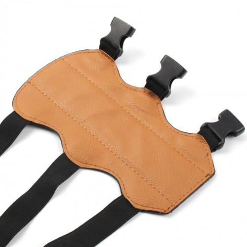 JR弓箭手護臂護具射箭用品美獵弓反曲弓牛皮護臂有效保護持弓手 JR弓箭手護臂護具射箭用品美獵弓反曲弓牛皮護臂有效保護持弓手