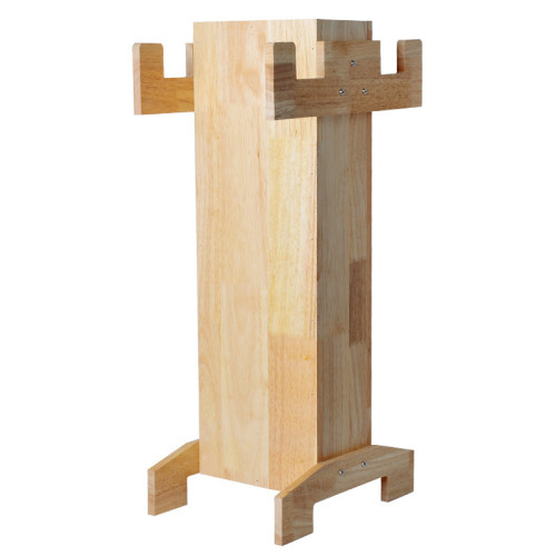 JR射箭館弓箭支架手提橡木箭筒大容量箭支收納比賽練習用木質弓架