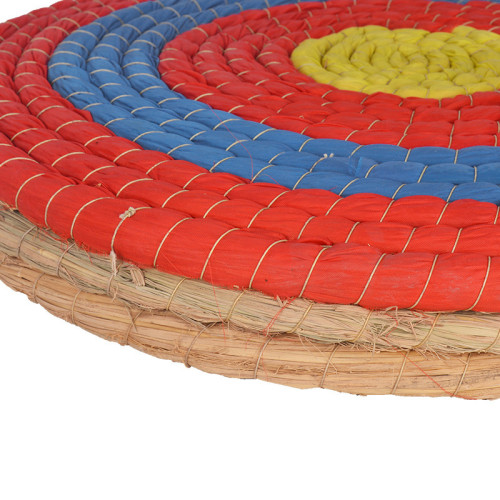 厚6cm草靶弓箭室內室外景區射擊靶子 稻草編射擊器材箭館靶全環靶