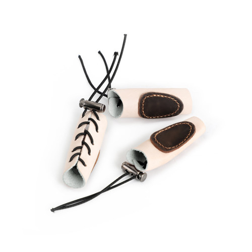 弓箭射箭獨立護指皮質複合傳統反曲美獵單護指反曲弓獨立牛皮護指