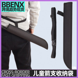 兒童箭袋小號箭支收納袋腰跨可攜式弓箭箭袋射箭箭壺腰挎傳統箭支筒