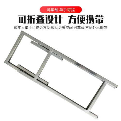 鍍鋅加厚管可折曡免拆裝使用方便靶架支架