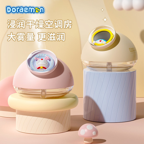 哆啦A夢家大霧量型水辦公室桌面圓形哆啦A夢桌面哆啦加溼器 哆啦A夢家大霧量型水辦公室桌面圓形哆啦A夢桌面哆啦加溼器