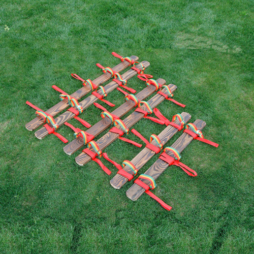 趣味運動會道具同舟共濟齊心協力比賽競走遊戯板鞋兩人三足大腳板 趣味運動會道具同舟共濟齊心協力比賽競走遊戯板鞋兩人三足大腳板