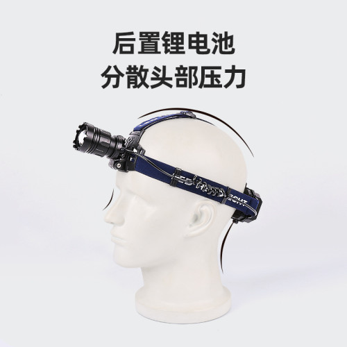 雅尼S09頭燈強光充電超亮頭戴式手電筒戶外變焦調焦釣魚超長續航 雅尼S09頭燈強光充電超亮頭戴式手電筒戶外變焦調焦釣魚超長續航