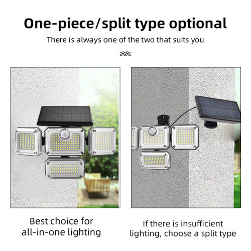 戶外太陽能人體感應庭院燈帶遙控壁燈防水花園燈分體車庫燈 戶外太陽能人體感應庭院燈帶遙控壁燈防水花園燈分體車庫燈