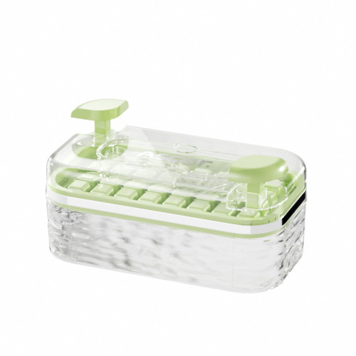 冰塊膜具食品級按壓冰格家用冰箱凍冰塊模具製冰神器大容量儲冰盒 冰塊膜具食品級按壓冰格家用冰箱凍冰塊模具製冰神器大容量儲冰盒