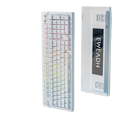 前行者X99玉龍機械拼色鍵盤無線藍牙有線三模客製化電競遊戯辦公 前行者X99玉龍機械拼色鍵盤無線藍牙有線三模客製化電競遊戯辦公