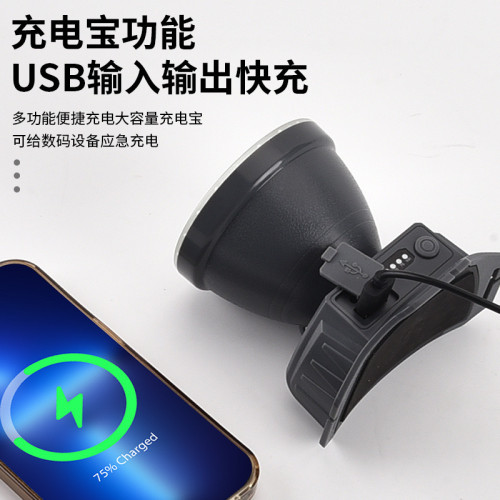 頭燈強光超亮充電釣魚專用夜釣續航超長鋰電頭戴式登山led礦燈 頭燈強光超亮充電釣魚專用夜釣續航超長鋰電頭戴式登山led礦燈