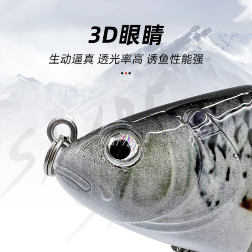 路亞多節魚餌10cm 下沉仿生6節硬餌仿真假餌斷節硬餌釣魚漁具假餌 路亞多節魚餌10cm 下沉仿生6節硬餌仿真假餌斷節硬餌釣魚漁具假餌