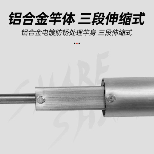 不鏽鋼伸縮式勾魚器刨鉤撈魚鉤起魚器鉤伸縮釣魚器冰釣船釣搭魚鉤 不鏽鋼伸縮式勾魚器刨鉤撈魚鉤起魚器鉤伸縮釣魚器冰釣船釣搭魚鉤