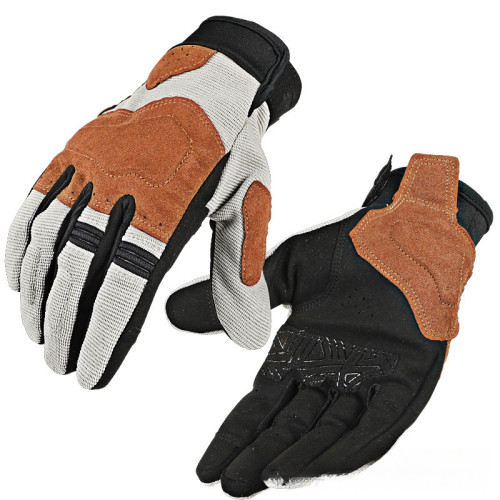 摩托車騎行手套男夏季復古哈雷手套機車騎士裝備透氣防摔騎車手套 摩托車騎行手套男夏季復古哈雷手套機車騎士裝備透氣防摔騎車手套