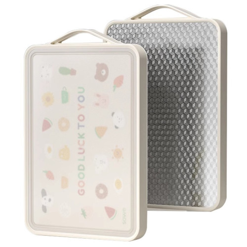 不鏽鋼菜板防黴抗菌家用砧板粘板案板廚房專用雙面水果佔板切菜板 不鏽鋼菜板防黴抗菌家用砧板粘板案板廚房專用雙面水果佔板切菜板