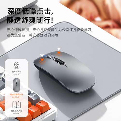 M103無線藍牙三模滑鼠電量顯示靜音辦公發光滑鼠商務禮品滑鼠 M103無線藍牙三模滑鼠電量顯示靜音辦公發光滑鼠商務禮品滑鼠