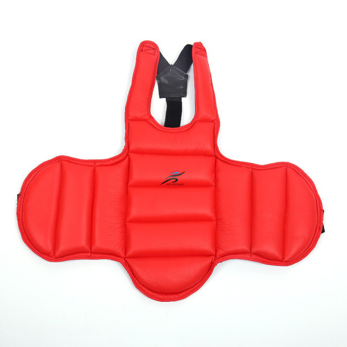 散打護胸成人泰拳訓練護具護身格鬭搏擊護甲運動跆拳道拳擊加厚護 散打護胸成人泰拳訓練護具護身格鬭搏擊護甲運動跆拳道拳擊加厚護