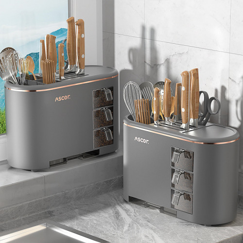 廚房置物架多功能台面調料收納神器用品大全調味品刀架刀具整理架 廚房置物架多功能台面調料收納神器用品大全調味品刀架刀具整理架