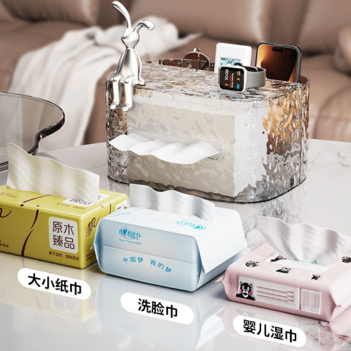 紙巾盒客廳家用桌面輕奢高級感多功能創意餐巾紙遙控器收納抽紙盒 紙巾盒客廳家用桌面輕奢高級感多功能創意餐巾紙遙控器收納抽紙盒