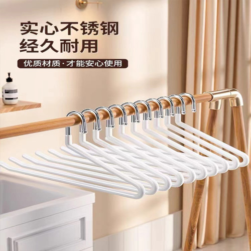 鵞型褲架家用無痕防滑加粗褲子衣架褲夾衣櫃內置掛褲子專用收納架 鵞型褲架家用無痕防滑加粗褲子衣架褲夾衣櫃內置掛褲子專用收納架