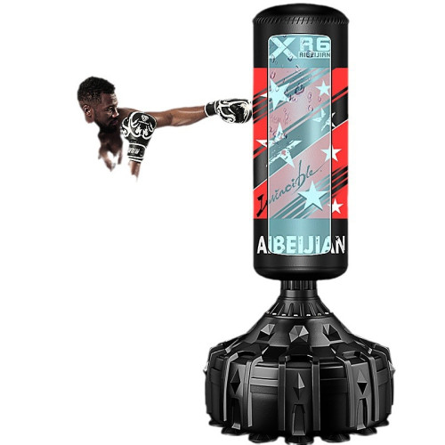 散打立式吸盤灌水沙包沙袋成人可調重量跆拳道泰拳搏擊訓練拳擊柱 散打立式吸盤灌水沙包沙袋成人可調重量跆拳道泰拳搏擊訓練拳擊柱