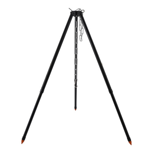 JR戶外篝火三腳架露營野營野炊鍋架加粗鋁合金吊鍋支架高度可調節 JR戶外篝火三腳架露營野營野炊鍋架加粗鋁合金吊鍋支架高度可調節