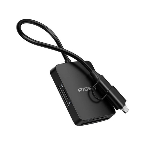 品勝讀卡器多合一萬能cf卡sd高速安卓typec手機usb電腦ms轉換tf卡
