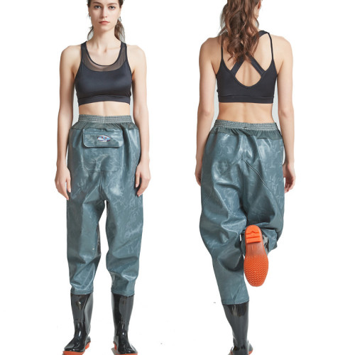 齊腰透氣下水捕魚褲半身超輕迷彩下水連體半身涉水褲釣魚服抓魚褲 齊腰透氣下水捕魚褲半身超輕迷彩下水連體半身涉水褲釣魚服抓魚褲