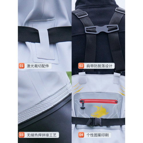 下水褲半身加厚防水超輕水庫抓捕魚連體谿釣捉抓魚防水衣雨褲雨褲 下水褲半身加厚防水超輕水庫抓捕魚連體谿釣捉抓魚防水衣雨褲雨褲