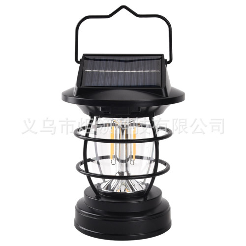 新款太陽能露營燈戶外防水庭院燈充電家用可戶外野營帳篷燈 新款太陽能露營燈戶外防水庭院燈充電家用可戶外野營帳篷燈