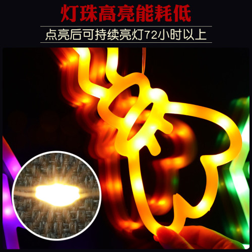 嚴選萬聖節巫師帽南瓜led彩燈掛飾鬼節恐怖氛圍布置裝飾道具用品
