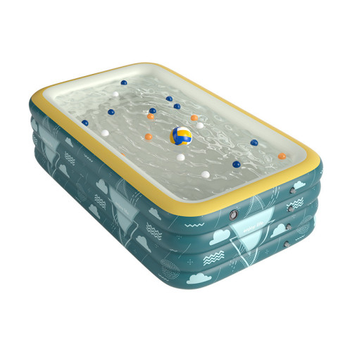 充氣遊泳池家用兒童泳池戶外防曬防爆遊泳池水池嬰兒玩具戯水泳池