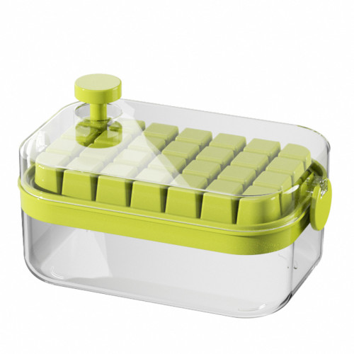 按壓冰格食品級冰塊膜具家用冰箱凍冰塊模具製冰神器大容量儲冰盒 按壓冰格食品級冰塊膜具家用冰箱凍冰塊模具製冰神器大容量儲冰盒