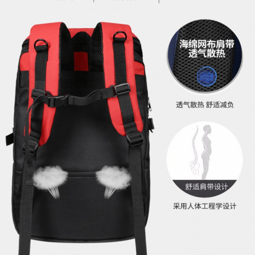 多功能羽毛球包大容量雙肩後背包男女運動包學生多功能大容量網球包