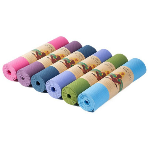 JR家用TPE瑜珈墊加厚加寬雙面防滑墊運動墊一體成型耐撕防水拒汗 JR家用TPE瑜珈墊加厚加寬雙面防滑墊運動墊一體成型耐撕防水拒汗