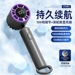 爆款高速小風扇靜音大風力USB戶外手持風扇2025夏季新款風扇