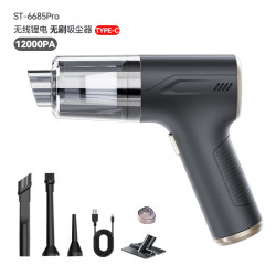 車用吸塵器吹吸一體無線大吸力手持小型汽車用可攜式無刷迷你吸塵機