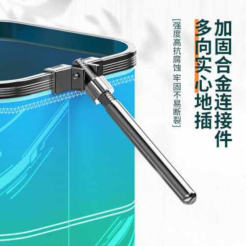 方形魚護新款野釣漁護加厚塗膠黑坑魚護小型可攜式漁護速乾魚網兜袋 方形魚護新款野釣漁護加厚塗膠黑坑魚護小型可攜式漁護速乾魚網兜袋