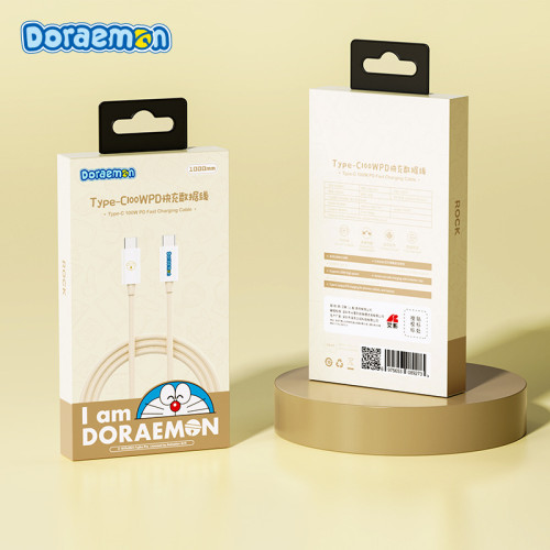 哆啦A夢PD20W雙口充電器頭適用蘋果1514充電線6A100W數據線type-c 哆啦A夢PD20W雙口充電器頭適用蘋果1514充電線6A100W數據線type-c