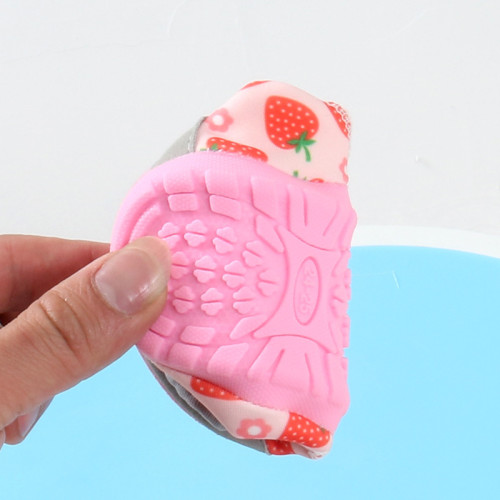 兒童高筒沙灘襪寶寶沙灘鞋赤足軟鞋趕海鞋潛水襪防割傷防滑沙灘襪