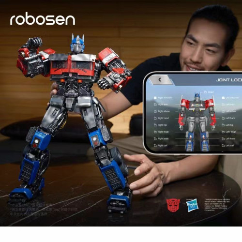 樂森擎天柱 超能勇士崛起 精緻系列機器人變形金剛智能機器人 樂森擎天柱 超能勇士崛起 精緻系列機器人變形金剛智能機器人