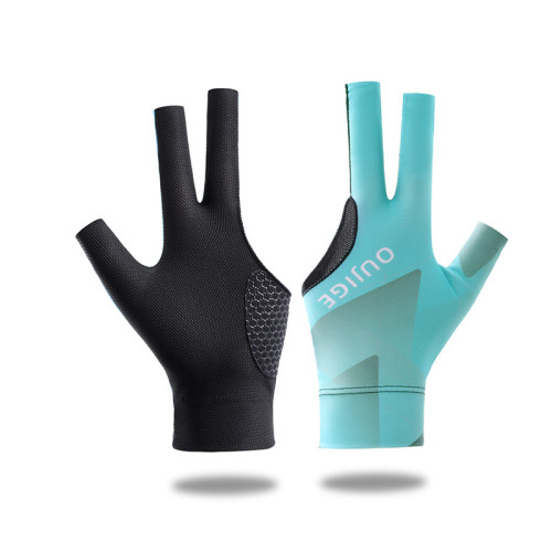 斯諾克中八防滑台球漏指手套男女款左右手用防滑吸汗全指桌球手套 斯諾克中八防滑台球漏指手套男女款左右手用防滑吸汗全指桌球手套