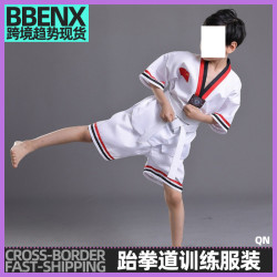 跆拳道服裝棉質長袖短袖柔道服訓練服武術服吸汗透氣跆拳道訓練服