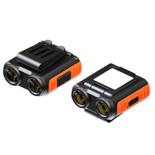 新款感應帽燈雙光可折曡頭燈 Type-C充電多功能頭戴式夜釣燈 新款感應帽燈雙光可折曡頭燈 Type-C充電多功能頭戴式夜釣燈