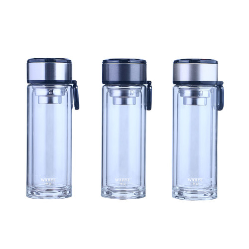 鴻塔雙層玻璃杯可攜式提環水杯商務加厚車用高鵬矽茶水分離泡茶杯批 鴻塔雙層玻璃杯可攜式提環水杯商務加厚車用高鵬矽茶水分離泡茶杯批