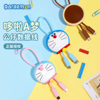 哆啦A夢 公仔快充充電線C TO C 100W數據線卡通PD快充線可攜式禮品