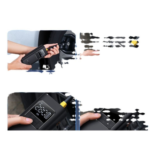 車用充氣泵電動打氣筒汽車輪胎打氣加氣泵自行車胎籃球充氣禮品 車用充氣泵電動打氣筒汽車輪胎打氣加氣泵自行車胎籃球充氣禮品