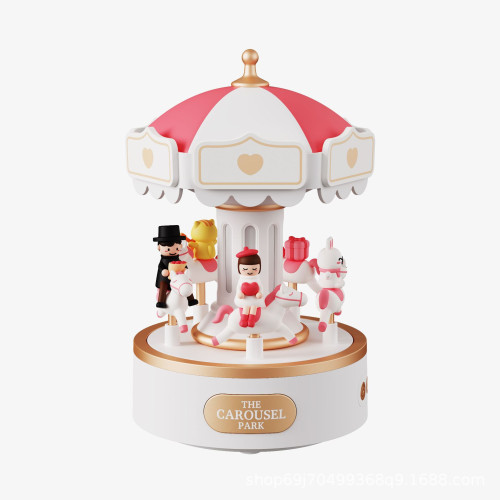 情侶禮品網紅小夜燈網紅八音盒旋轉木馬網紅禮品藍牙音響情人限定 情侶禮品網紅小夜燈網紅八音盒旋轉木馬網紅禮品藍牙音響情人限定