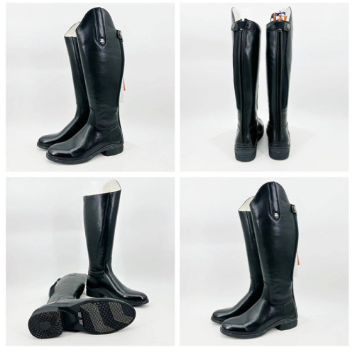 長筒馬靴馬術運動長靴男女牛皮騎士靴騎馬長筒靴升旗班儀仗隊皮靴 長筒馬靴馬術運動長靴男女牛皮騎士靴騎馬長筒靴升旗班儀仗隊皮靴