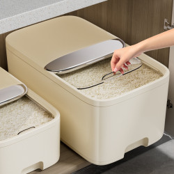 櫥櫃米桶家用30斤防蟲防潮密封儲存罐大米收納盒米面容器米缸米箱