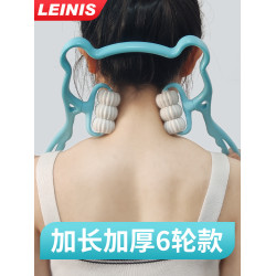 手動頸椎按摩器夾脖子肩頸按摩神器頸背腰部多功能揉捏疏通儀家用